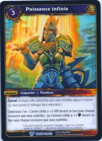 warcraft tcg throne of the tides french boundless might french
