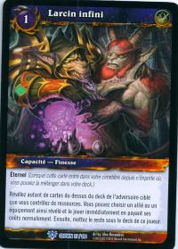 warcraft tcg crown of the heavens foreign boundless thievery french