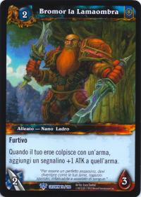 warcraft tcg crown of the heavens foreign bromor the shadowblade italian