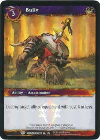 warcraft tcg foil and promo cards bully foil