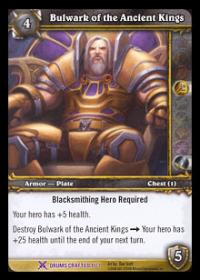 warcraft tcg crafted cards bulwark of ancient kings