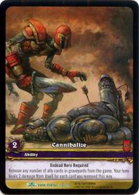 warcraft tcg extended art cannibalize ea