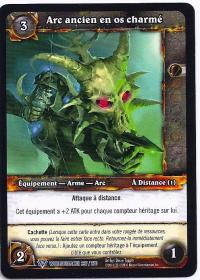 warcraft tcg worldbreaker foreign charmed ancient bow french