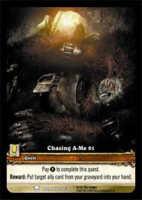 warcraft tcg extended art chasing a me 01 ea