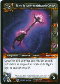 warcraft tcg twilight of dragons foreign chelley s staff of dark mending french