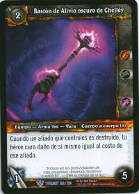 warcraft tcg twilight of dragons foreign chelley s staff of dark mending spanish