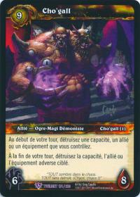 warcraft tcg twilight of dragons foreign cho gall french