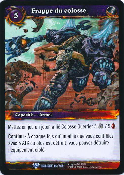 Colossus Smash (French)