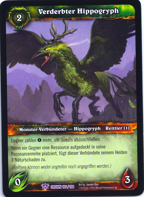 Corrupted Hippogryph (German)