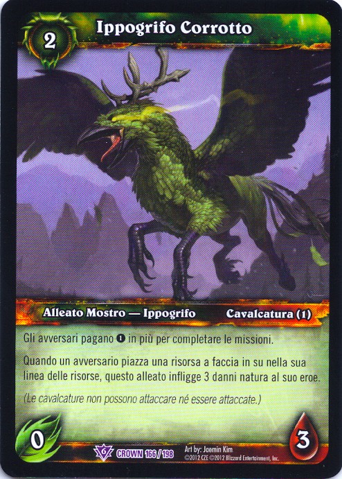 Corrupted Hippogryph (Italian)