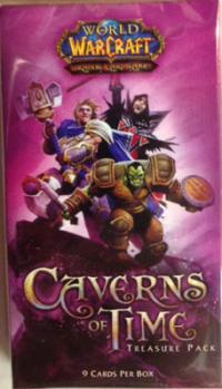 warcraft tcg warcraft sealed product caverns of time treasure pack