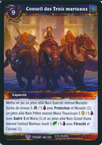 warcraft tcg twilight of dragons foreign council of three hammers french