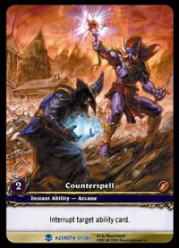warcraft tcg archives counterspell ea foil
