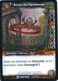 warcraft tcg crown of the heavens foreign crown of the ogre king german