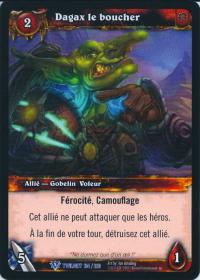 warcraft tcg twilight of dragons foreign dagax the butcher french