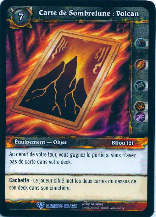 Darkmoon Card : Volcano (French)
