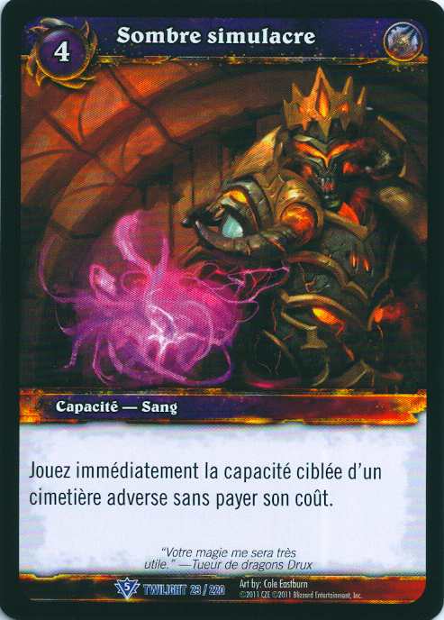 Dark Simalacrum (French)