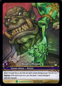 warcraft tcg extended art deadly poison ea