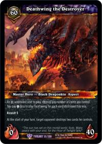 warcraft tcg twilight of the dragons deathwing