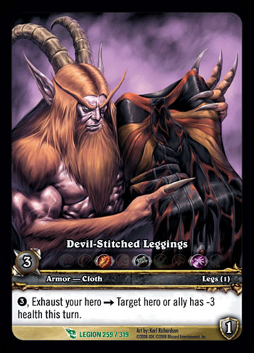 Devil-Stitched Leggings (EA)