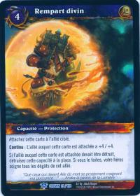 warcraft tcg crown of the heavens foreign divine bulwark french