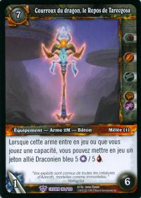 warcraft tcg crown of the heavens foreign dragonwrath tarecgosa s rest french