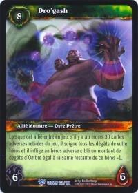 warcraft tcg crown of the heavens foreign dro gash french