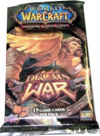 warcraft tcg warcraft sealed product drums of war booster pack