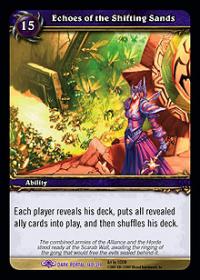 warcraft tcg the dark portal echoes of the shifting sands