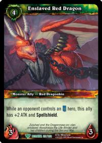 warcraft tcg betrayal of the guardian enslaved red dragon