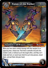 warcraft tcg battle of aspects fangs of the father