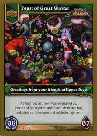 warcraft tcg foil and promo cards feast of great winter