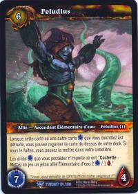 warcraft tcg twilight of dragons foreign feludius french
