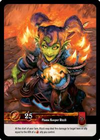warcraft tcg twilight of the dragons flame keeper rizzli