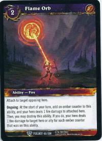 warcraft tcg twilight of the dragons flame orb
