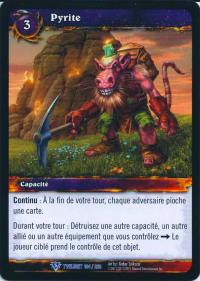 warcraft tcg twilight of dragons foreign fool s gold french
