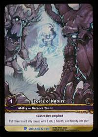 warcraft tcg extended art force of nature ea