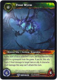 warcraft tcg reign of fire frost wyrm