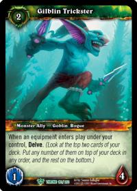 warcraft tcg throne of the tides gilblin trickster