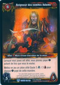 warcraft tcg crown of the heavens foreign gravelord adams french
