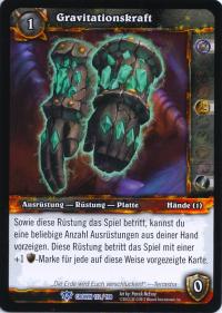 warcraft tcg crown of the heavens foreign gravitational pull german