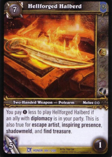 Hellforged Halberd
