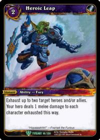 warcraft tcg twilight of the dragons heroic leap
