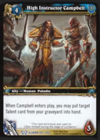 warcraft tcg the hunt for illidan high instructor campbell