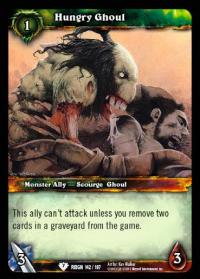 warcraft tcg reign of fire hungry ghoul