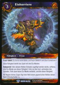 warcraft tcg crown of the heavens foreign ice barrier german
