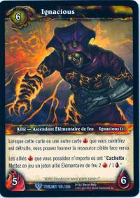 warcraft tcg twilight of dragons foreign ignacious french