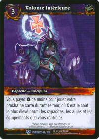 warcraft tcg twilight of dragons foreign inner will french