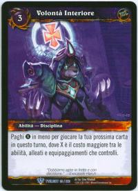 warcraft tcg twilight of dragons foreign inner will italian