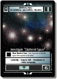 star trek 1e 1e premiere beta unlimited investigate shattered space wb